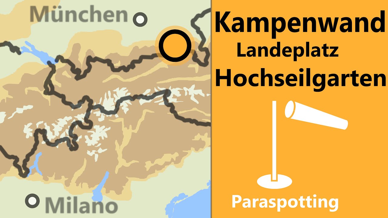 Landeplatz Hochseilgarten Kampenwand Aschau im Chiemgau | Paraspotting