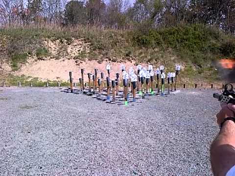 knockdown steel at ob - al surko shooting open gun