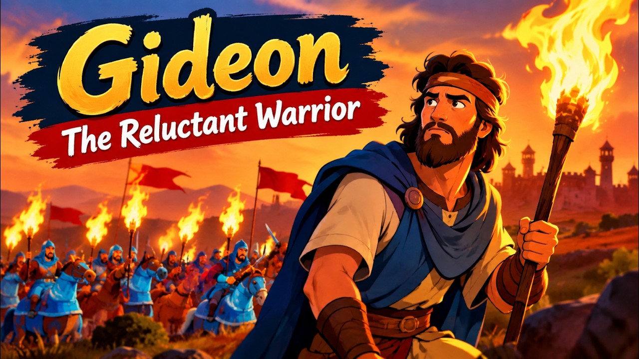 Gideon The Reluctant Warrior | An Incredible Kids Bible Story on Courage, Faith & God’s Mighty Power