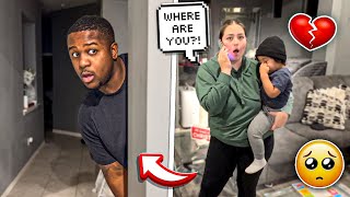 LEAVING OUR TODDLER HOME ALONE PRANK! *SHE FREAKS OUT* | Ken & Sam