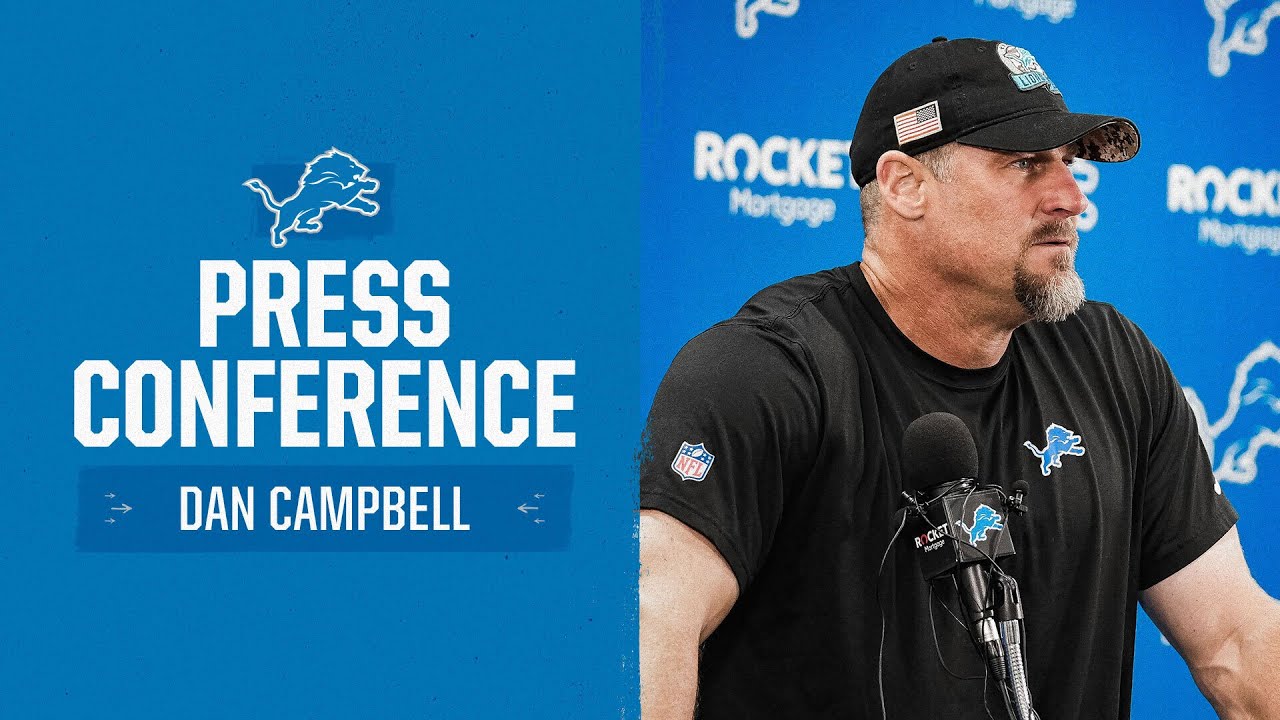 Dan Campbell shares Detroit Lions Process for NFL Trade Deadline