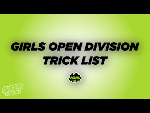 NAKO 2022 Girls Open Division Trick List