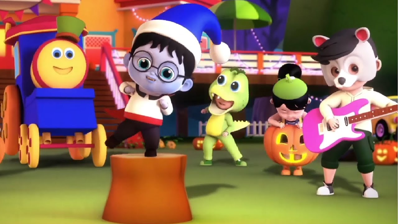 列車のボブ はははハロウィンです + もっと 子供向けの漫画