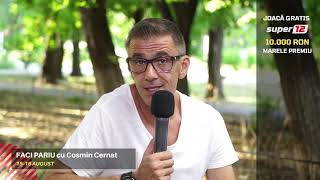 ”Faci Pariu” cu Cosmin Cernat (ep.68): Vine cash-ul! 25 de ponturi gratuite pentru duminică & luni!