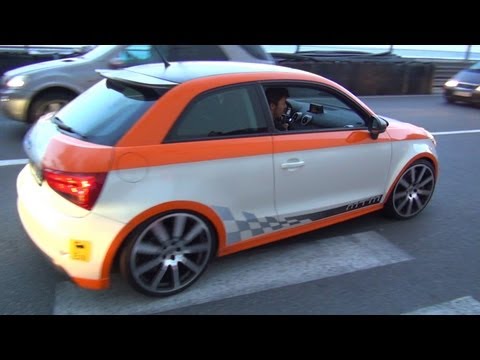 Audi A1 MTM - Acceleration Exhaust SOUND in Tunnel - Nardo Edition 500 Hp Ps 324 km/h Vmax 0-100