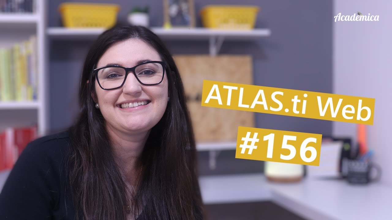 ATLAS.ti Web: Funcionalidades para análise de dados qualitativos - Pesquisa na prática 156