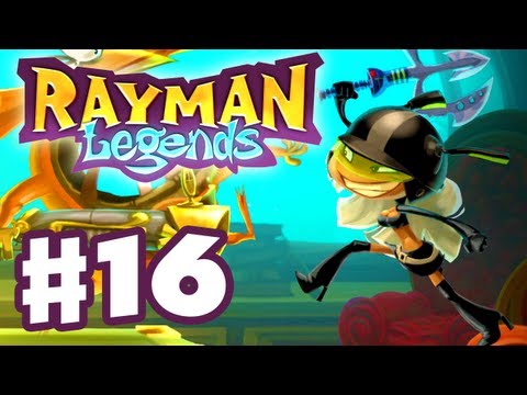 Rayman Legends - Gameplay Walkthrough Part 16 - Mansion of the Deep (PS3, Wii U, Xbox 360, PC)
