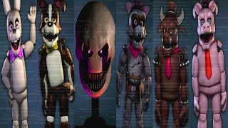 Those Nights at Rachel's ALL ANIMATRONICS