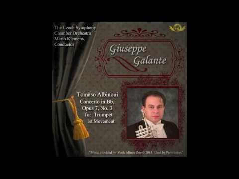 Tomaso Albinoni: Concerto in Bb Major for Trumpet Op. 7: No. 3: I.Allegro