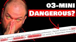 o3-mini is the FIRST DANGEROUS Autonomy Model | INSANE Coding and ML Abilities