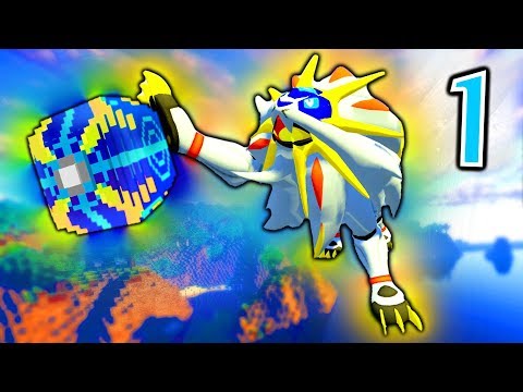 Minecraft Pixelmon ULTRA LUCKY BLOCK Island - Episode 1 - SUPER SOLGALEO!!