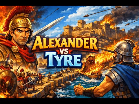 🔥 The Siege of Tyre (332 BC): How Alexander the Great Conquered the Impossible 🏰🌊