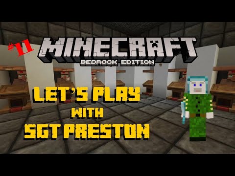 SgtPreston's Insane Iron Farm Trick - Let's Play Minecraft Ep. 11