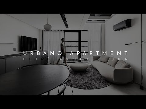 A 55 m² Black and White Apartment in São Paulo, Brazil