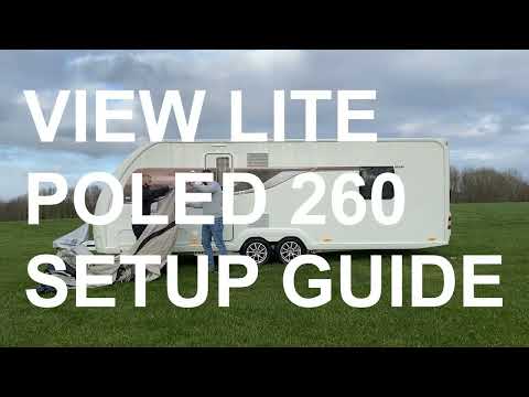 How to Setup an OLPRO View Lite 260 Caravan Awning