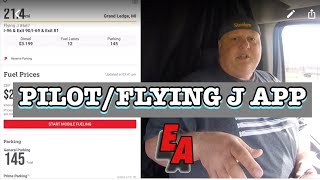 Pilot/Flying J Rewards Card and App
