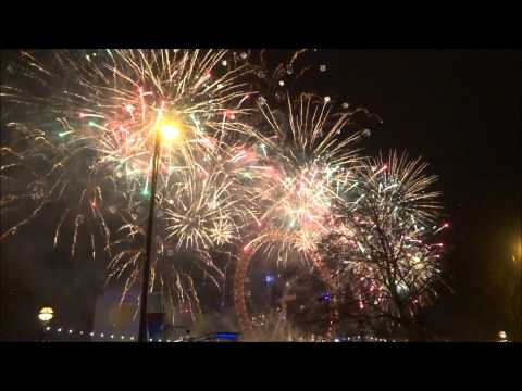 LONDON COUNT DOWN FIREWORKS 2013-2014 !!