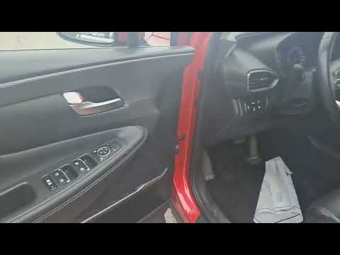 2020 Hyundai Santa Fe 2.4L Preferred AWD w/Sun/Leather Package in Red for sale at Finch Hyundai in London, ON