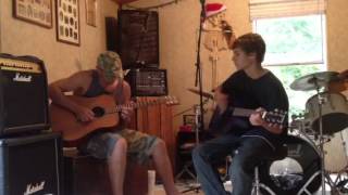 SECRET OF THE BOTTLE , JACKYL , cover , ACOUSTIC , FATHER and SON