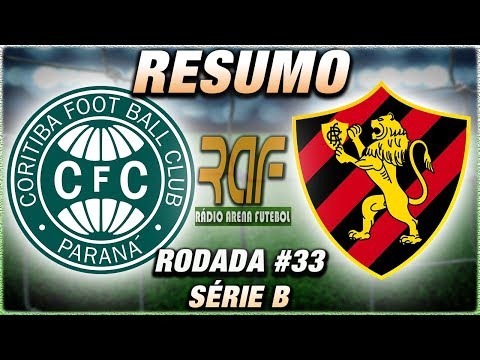 Coritiba 0 x 0 Sport - Campeonato Brasileiro Série B - Rodada 33