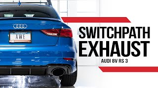 AWE SwitchPath™ Exhaust and Performance Mid Pipes for Audi 8V RS 3