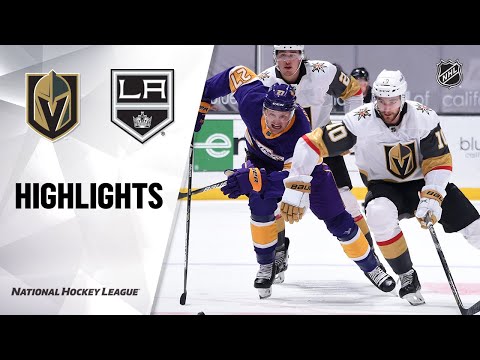 Golden Knights @ Kings 4/14/21 | NHL Highlights