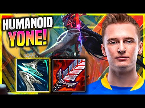 HUMANOID PLAYS NEW SEASON PLACEMENTS WITH YONE! - MAD Humanoid Plays YONE MID vs  Syndra! |