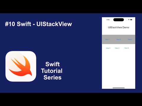 UIStackView  | Swift Programming Tutorial | Absolute Beginner