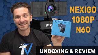 Nexigo N60 1080P Webcam Unboxing - Test - Einrichtung