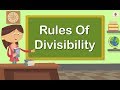 Rules Of Divisibility Mathematics Grade 4 Periwinkle