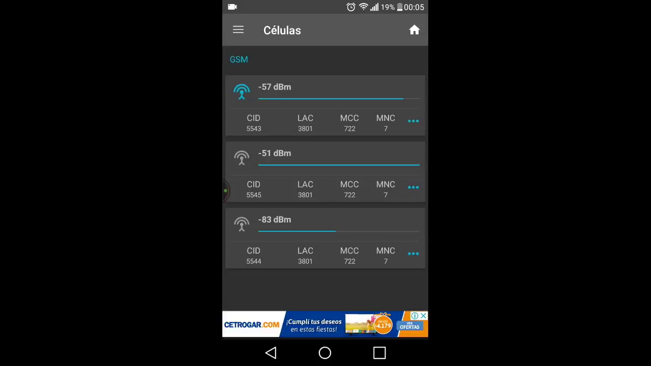 APP SIGNAL STRENGHT MEDIR INTENSIDAD SEÑAL