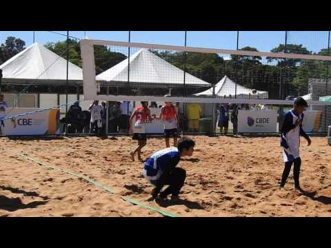 ORLANDO GONZALEZ Assessoria - Lances do Brasileiro Escolar de Vôlei de Praia 2017