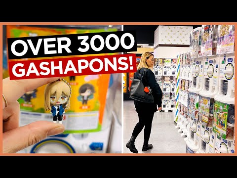 Gashapon 池袋總店的 3000 多件 Gashapons (Over 3000 Gashapons at Gashapon Ikebukuro Main Store)
