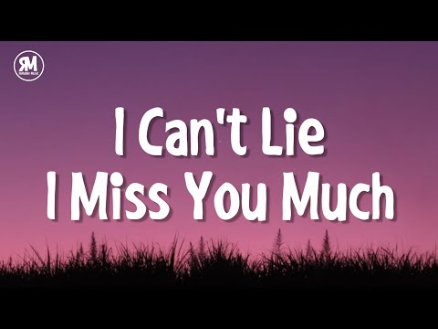 i can't lie i miss you much tiktok song