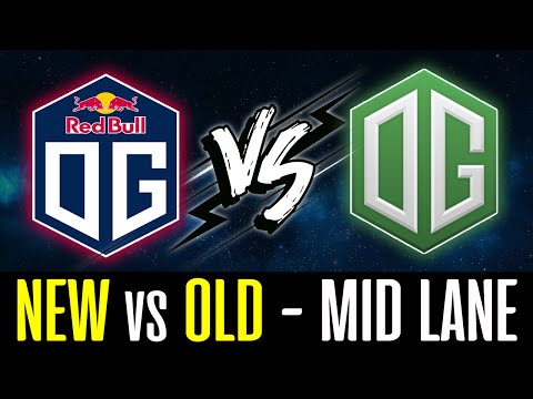 NEW vs OLD OG - Mid Lane Battle DOTA 2