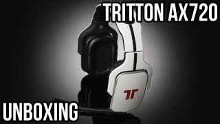 Video thumbnail for Tritton Ax720 Headset Unboxing Video by Steggy