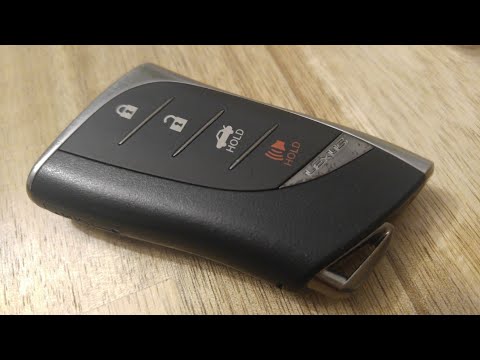 2018-19 LEXUS LS500 LS500h Key Fob Battery Replacement - DIY