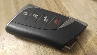 2018-19 LEXUS LS500 LS500h Key Fob Battery Replacement - DIY