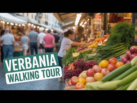 Walking Tour of Verbania: Italy's Hidden Gem#walkingtour #travel 