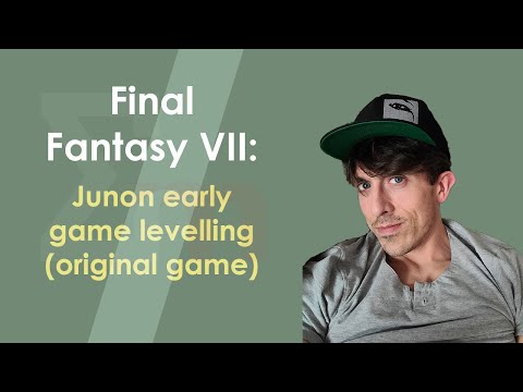 Final Fantasy VII - Junon early game levelling (original game)