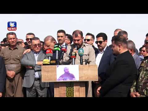 بەڤیدیۆ.. تەرمی شەهید نەقیب زوهێر محەمەد لە کەرکوک بەخاکسپێدرا