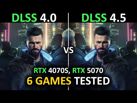 DLSS 4 vs DLSS 4.5 | RTX 5070 & 4070 Super | 6 Games Tested | RT & PT | Visual Gain or FPS Disaster?