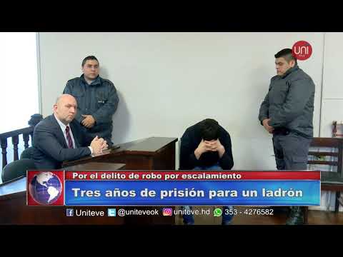 Condena para un ladrón