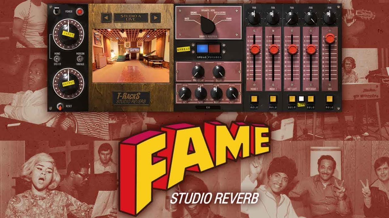 T-RackS FAME Studio Reverb - Overview - Step into the Muscle Shoals sound - YouTube