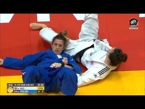 Judo IJF. Grand Slam Tel-Aviv 2023. 52 kg. Final. GILES Chelsie (GBR) - PEREZ BOX Ana (ESP)