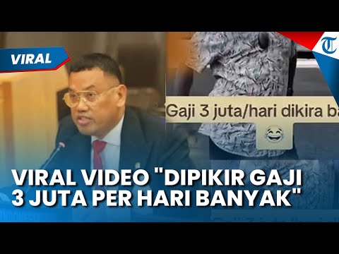 VIRAL VIDEO "DIPIKIR GAJI 3 JUTA PER HARI BANYAK" Uya Kuya Berikan Klarifikasi: Itu Video Lama