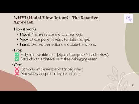 📌 Android Architecture Comparison | MVC vs MVP vs MVVM vs MVI | Best Practices & Use Cases