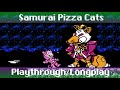 Samurai Pizza Cats NES Playthrough Longplay