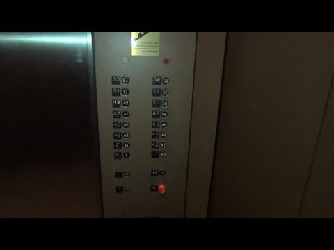 54 Story Lexan! Vintage High Rise Otis Lexan Elevator - BNY Mellon Tower - Downtown, Pittsburgh, PA