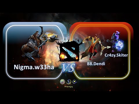 Nigma.W33ha Magnus vs Cr4zy.Skiter Void & B8.Dendi silencer | Void Rampage| Crazy Ending of the Game